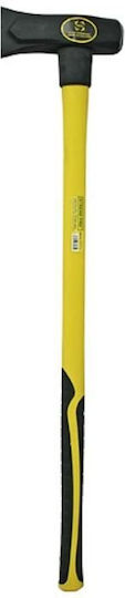 Strend Pro 236115 Topor De Împărțire Lung De 95cm Și Greutate 3.5kg Cu Mâner Din Fibra De Sticlă