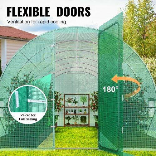 Vevor SDXWS20X10X7C44VZV0 Θερμοκήπιο Τούνελ 5.9x2.95x2.25m