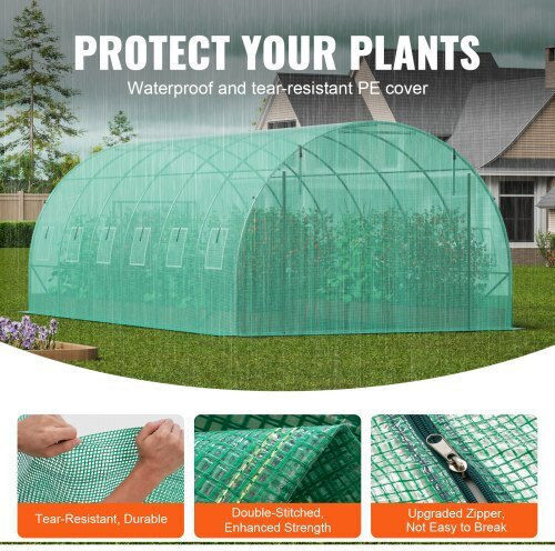 Vevor SDXWS20X10X7U1NJ3V0 Gewächshaus Tunnel 5.9x3x2m