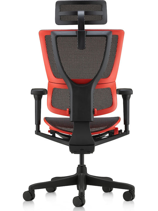 Comfort Workspace Ergohuman Equator Καρέκλα Gaming Κόκκινη