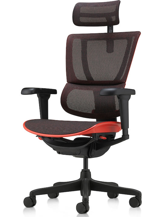 Comfort Workspace Ergohuman Equator Καρέκλα Gaming Κόκκινη