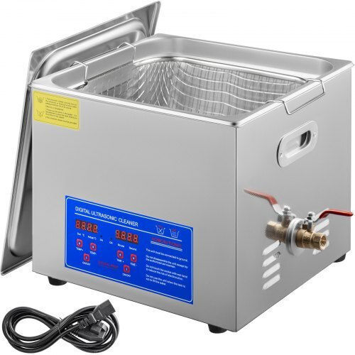 Vevor Ultrasonic Cleaner 15lt with Digital Timer