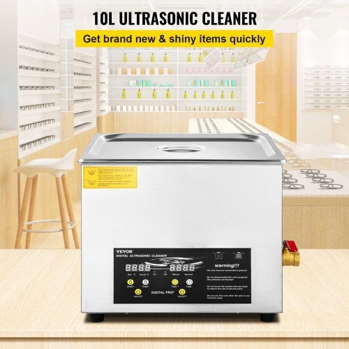 Vevor Ultrasonic Cleaner 10lt with Digital Timer