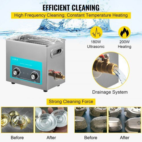 Vevor Ultrasonic Cleaner 6lt