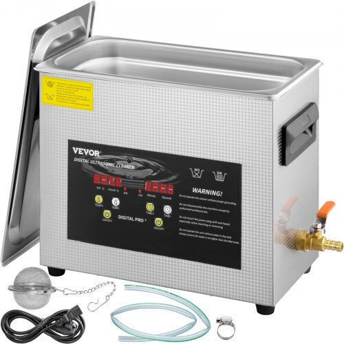 Vevor Ultrasonic Cleaner 6lt with Digital Timer