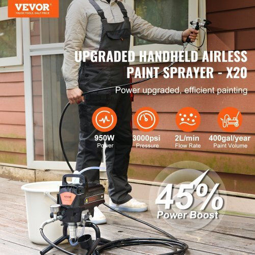 Vevor Electric Paint Spray Gun 950W