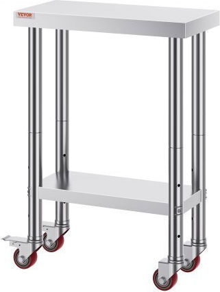 Vevor Πάγκος Εργασίας 60.96x60.96x30.48cm SYGZT12X24INDJL01V0