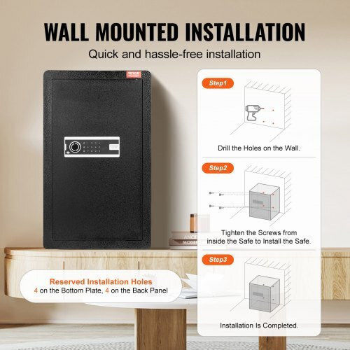 Vevor Safe with Digital Lock L42xW38xH70cm DMBXXLS452CUYI3X5V9