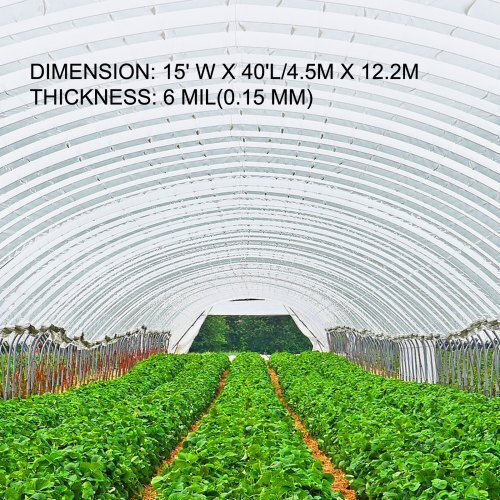 Vevor PEWSM1540FT000001V0 Greenhouse Cover