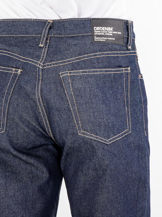 Pantaloni De Blugi Pentru Bărbați Cu Fit Slim Albastru Marin