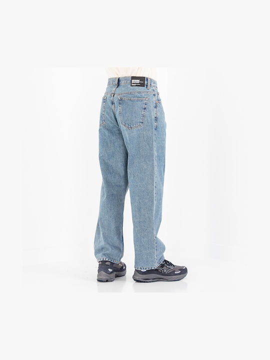 Dr Denim Omar Men's Denim Pants in Loose Fit Blue