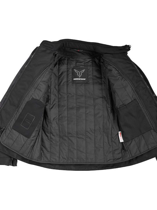 Nordcode Dust Men's Motorcycle Jacket 4 Seasons Waterproof Black/Grey