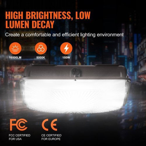 Vevor Lumină de exterior montată pe perete LED IP65 150W cu Alb Rece Lumină