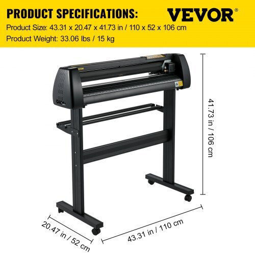 Vevor Κοπτικό Μηχάνημα 1.016cm