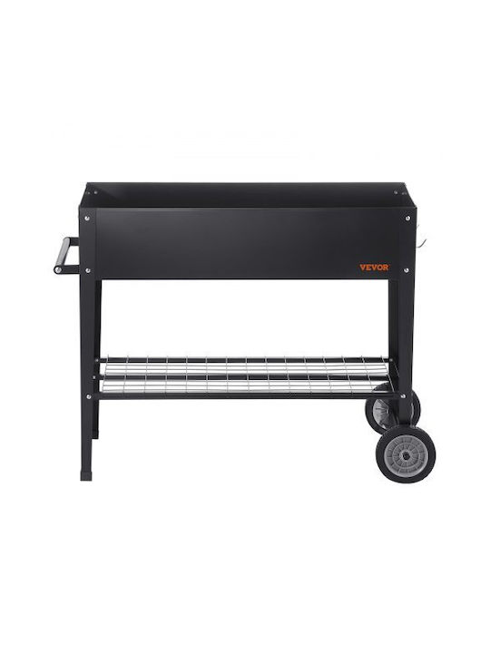 Vevor Γλάστρα Μεταλλική Μαύρο 108x50x80εκ.