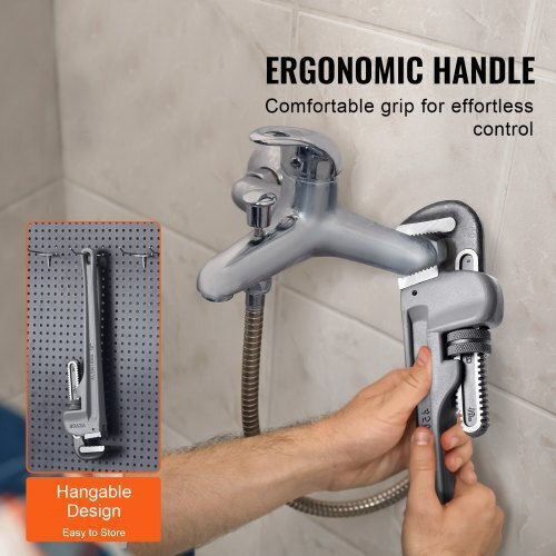 Vevor French Wrench with Adjustable Opening 18mm and Anti-Slip Handle 457.2mm