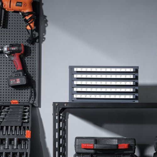 Vevor Tool Box Drawers Plastic with 60 Drawers