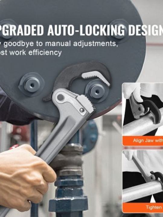 Vevor French Wrench with Adjustable Opening 14mm 355.6mm