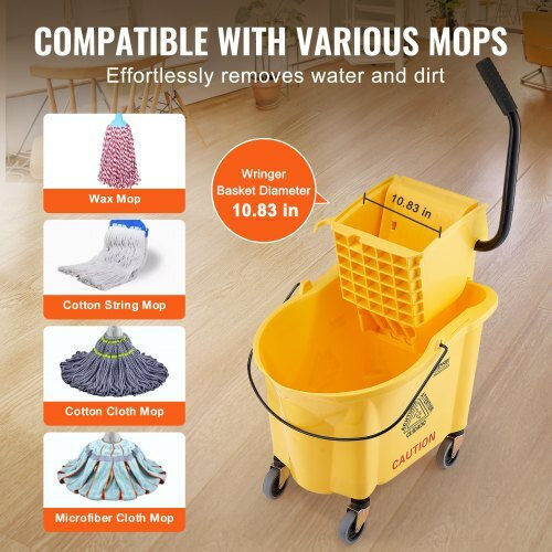 Vevor Cleaning Cart 35lt