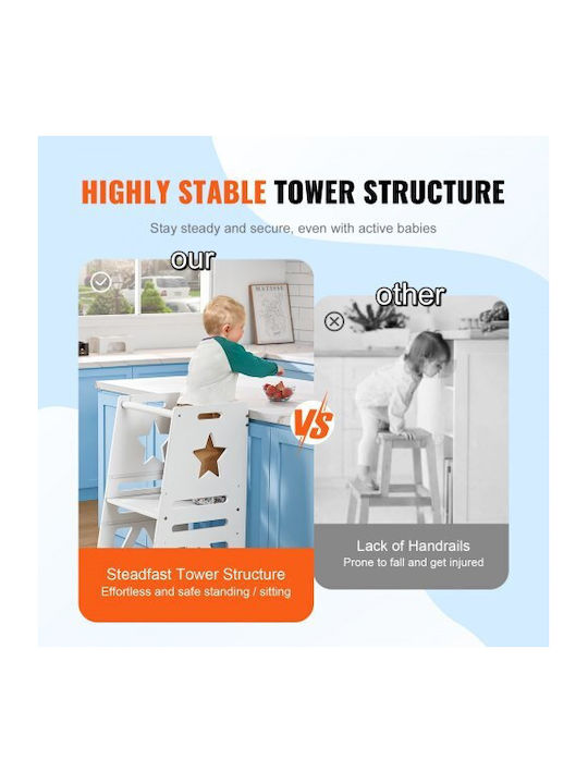 Learning Tower White Vevor Learning Tower White Vevor
