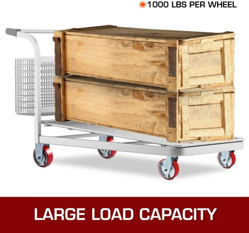 Vevor Roți Rotative Poliuretană Cu Frână 4 Bucăți 152.4mm