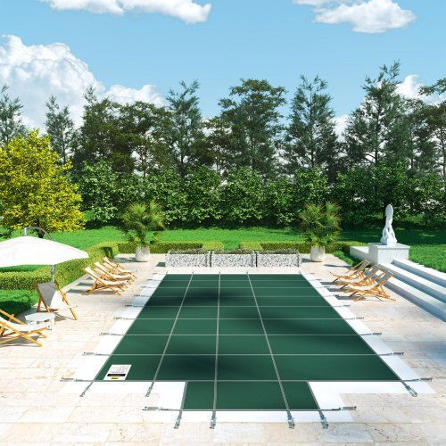 Husă de Siguranță pentru Piscină Vevor 18x36ft Piscine Rectangulare Verde Yycm18x36jzytycg1v0