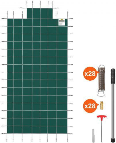 Vevor Pool Safety Cover 16x32ft Rectangular Pools Green Yycm16x32jzytycg1v0