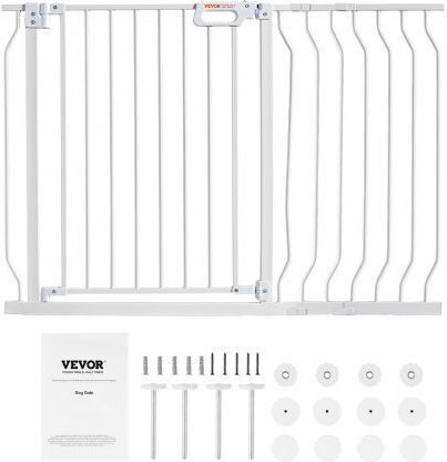 Vevor Door Dog made of Plastic in White Color 76.2 x 76.2 x 76.2cm