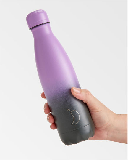 Chilly's Seria Gradient Sticlă Termos Oțel Inoxidabil Fără BPA 500ml Midnight Haze