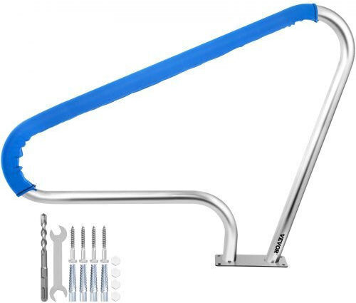 Vevor Pool Handle made of Stainless Steel 121.92x91.44cm Blue