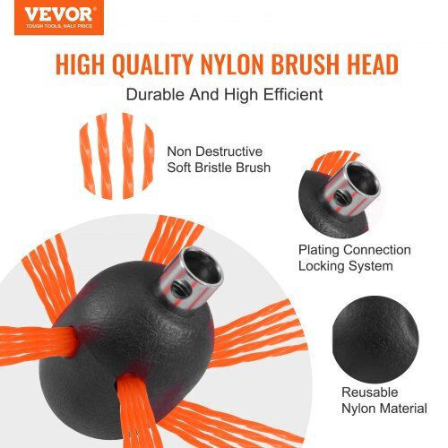 Vevor Nylon Kaminreinigungsbürste