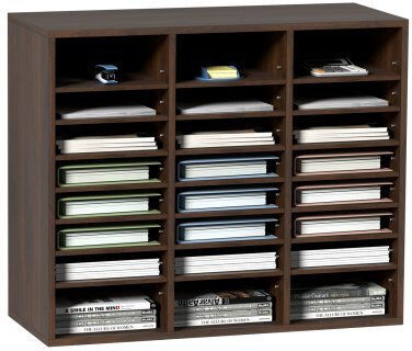 Vevor Filing Tray Brown 29x12x24.4cm