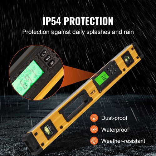 Vevor SXSPCBGYJP24IQ8BUV0 Spirit Level Aluminum Magnetic 60cm