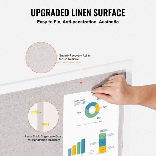 Vevor Cork Notice Board 121.92x91.44cm