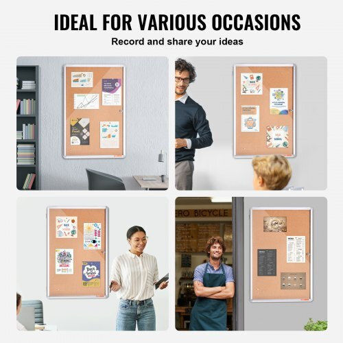 Vevor Cork Notice Board 91.44x60.96cm