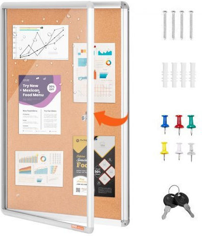 Vevor Cork Notice Board 91.44x60.96cm