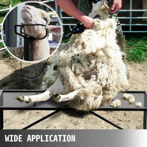 Βάση Κοπής Ζώων Vevor 51x23" Μεταλλική Βάση Πρόβατα Κατσίκες Yyzjjscdlzhs00001v0