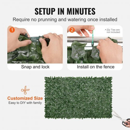 Vevor Artificial Foliage Panel 2.5x1.5m
