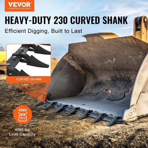 Vevor 60'' Tooth Bar Bucket Tractor Loader Nycdwjc60ztsv8p82v0