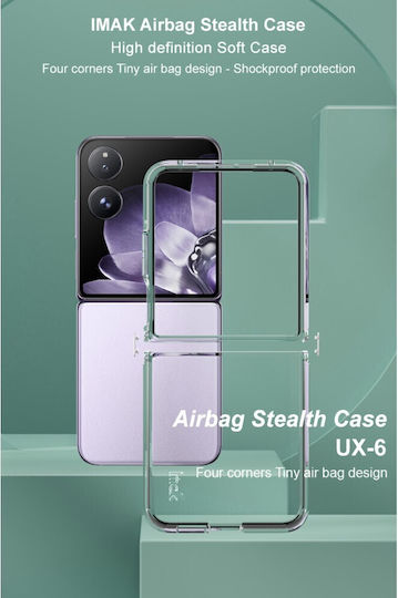 Book Σιλικόνης Διάφανο (Xiaomi Mix Flip)