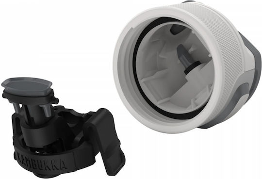 Kambukka Elton Insulated Μπουκάλι Θερμός Ανοξείδωτο 600ml Chalk White