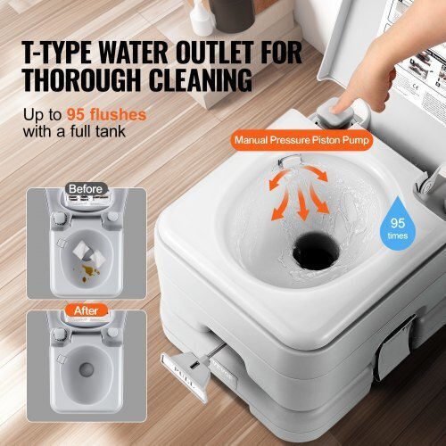 Vevor Chemical Toilet 12lt