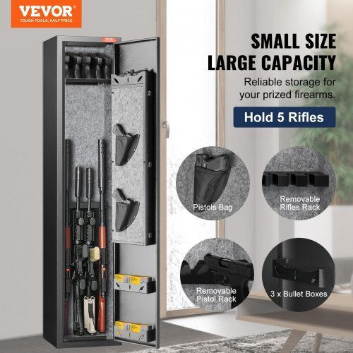 Vevor Cabinete arme Carabină 9 Locuri cu blocare