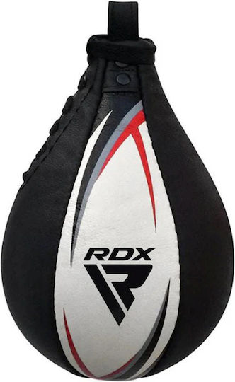 RDX Leather Speed Punching Bag Black