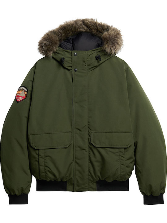 D3 Ovin Everest Jachetă Bomber Verde