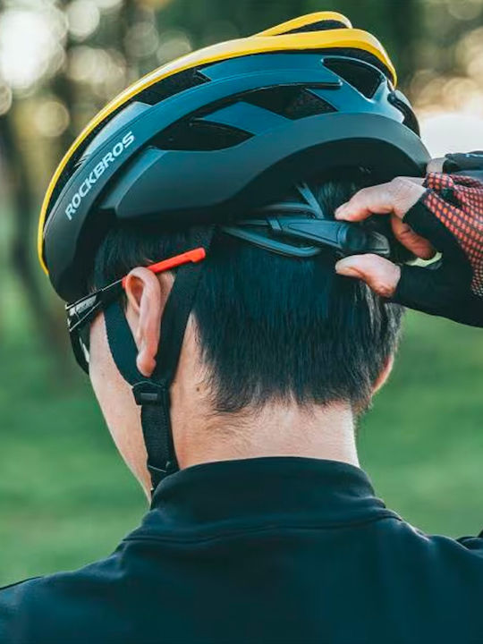 Rockbros Cască de Bicicletă Drumul / Munte cu Protecție MIPS Galben
