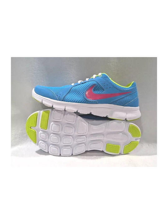 Flex Experience GS Kinder Sportschuhe Running mit Schnürsenkeln Blau