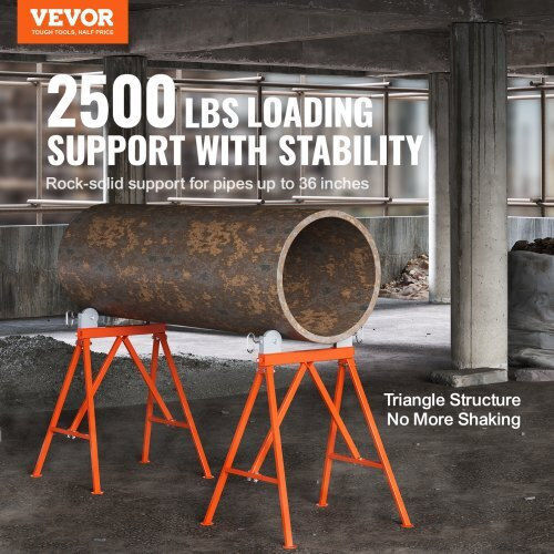 Βάση Σωλήνων Vevor Κύλινδρο 2500 Lbs Σωλήνες 2-36 Ιντσών Χάλυβα 45# Zxgdzczj35ycq3b2sv0