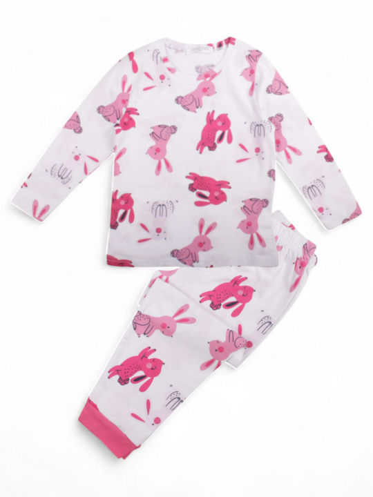 Siyah Inci Детска пижама Зимна Pink