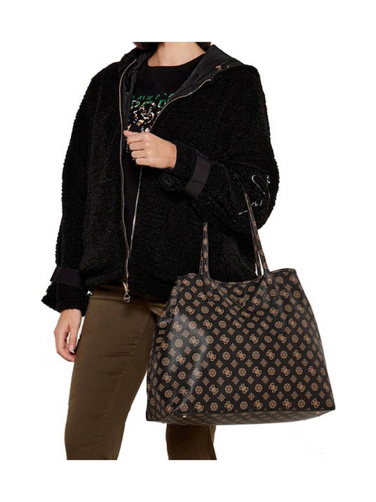 Set Damentasche Tote Handtasche Braun